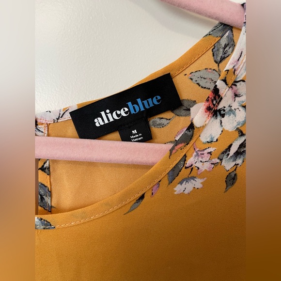 Alice Blue Bushnell One Pocket Blouse - Picture 2 of 3